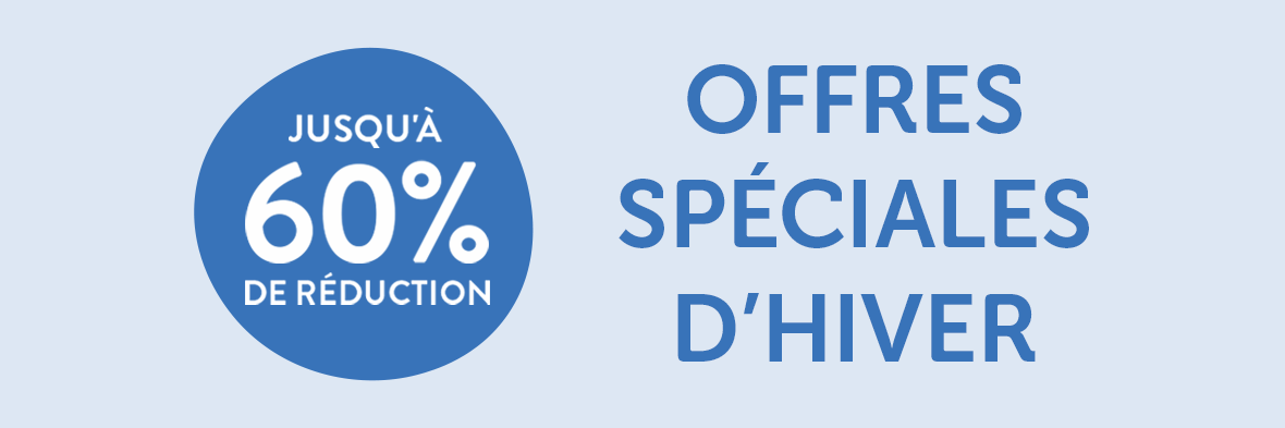 Specials tot 60% korting