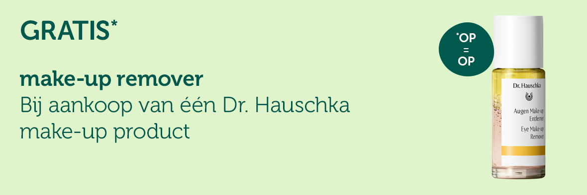 Gratis Dr.Hauschka make-up remover cadeau