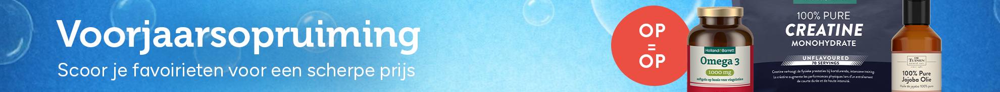 Specials tot 60% korting