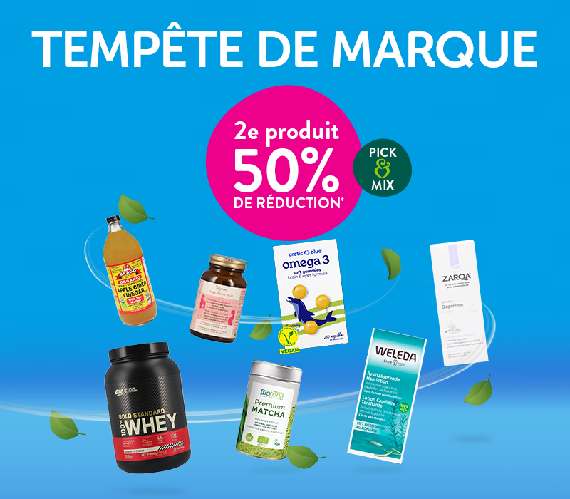 2e produit -50%