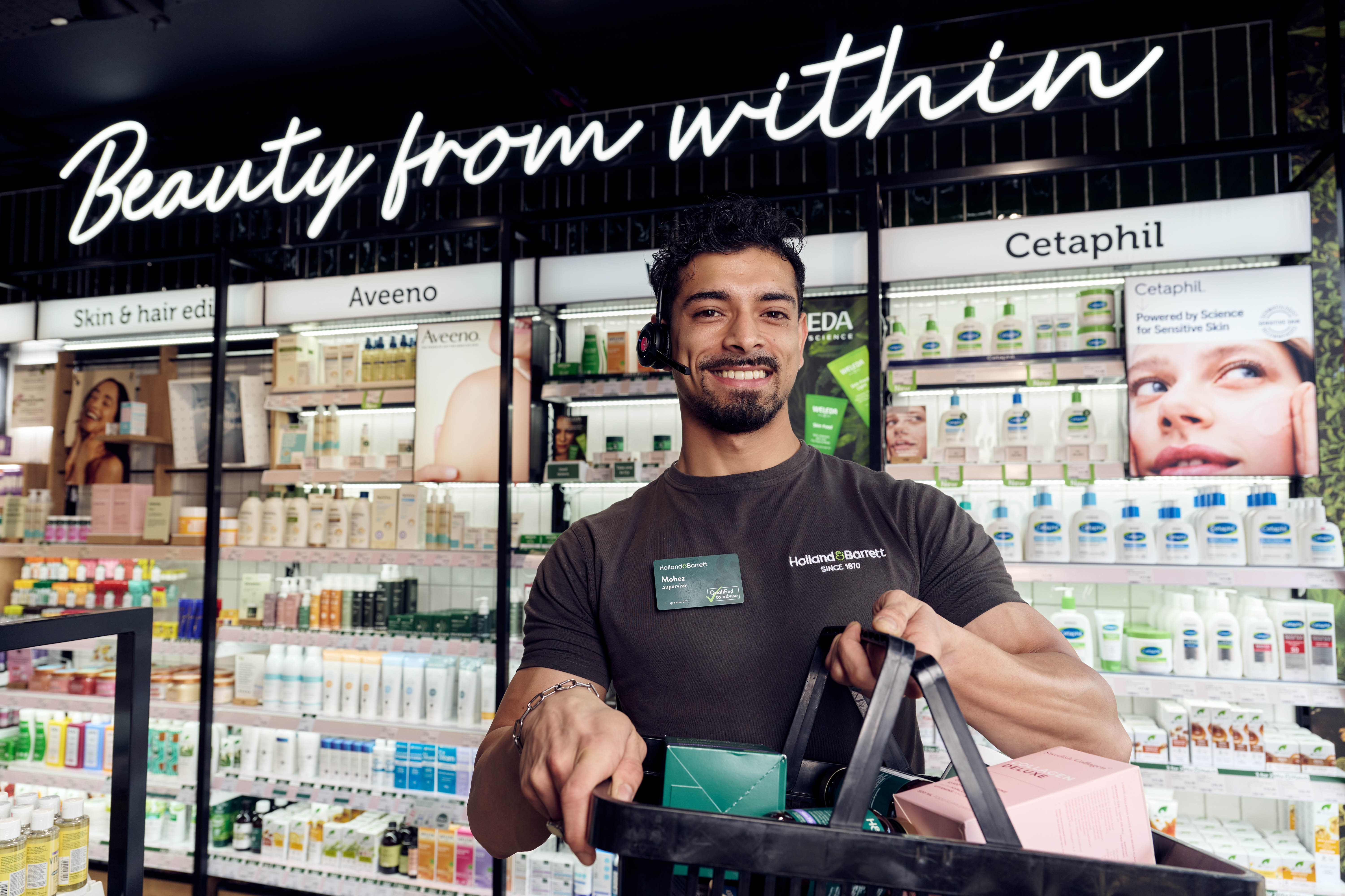 Beauty transformation Holland and Barrett