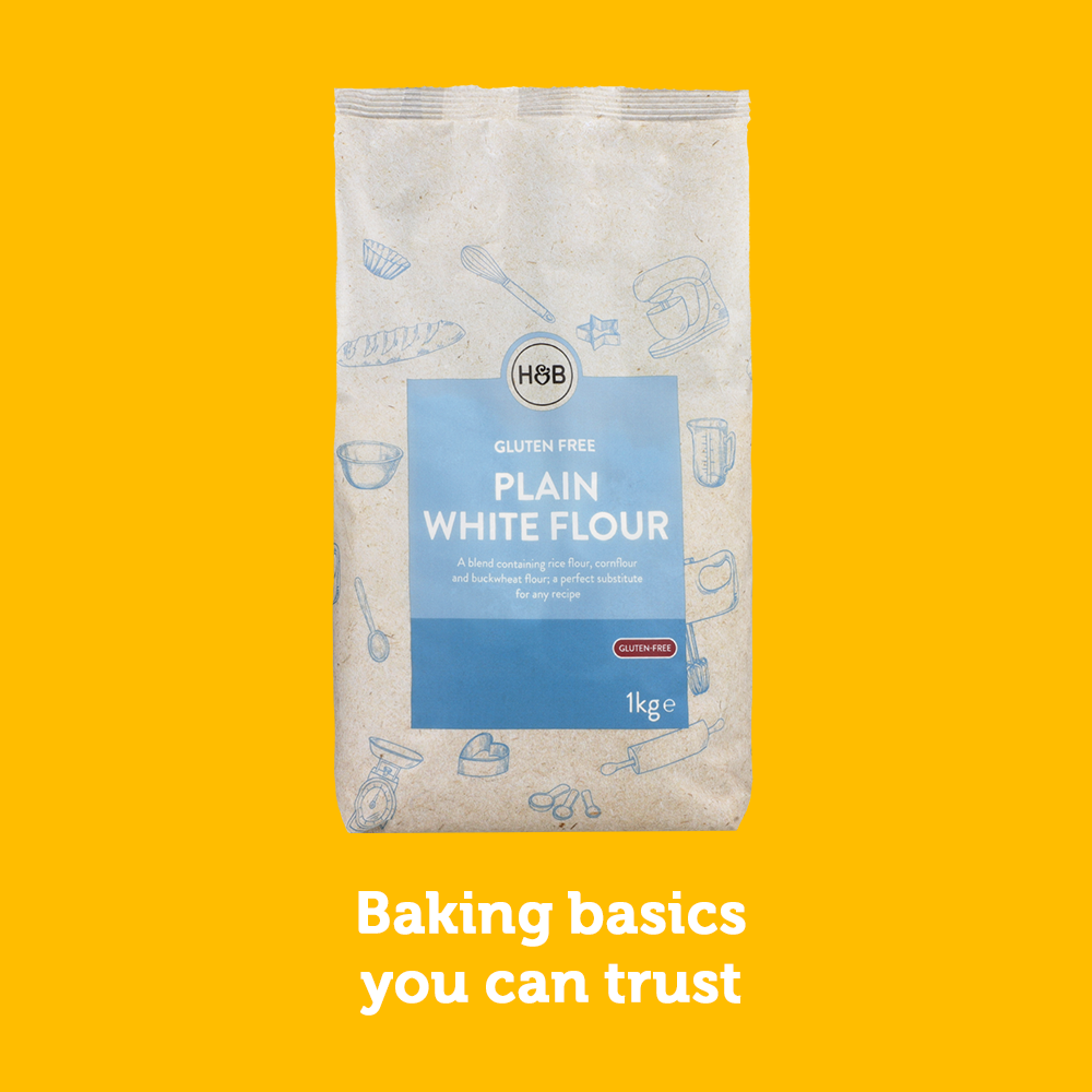 Plain white flour