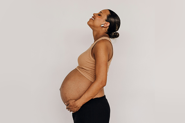 portrait people pregnant black woman pregnant woman woman human face photo female grey photography adult happy smile head