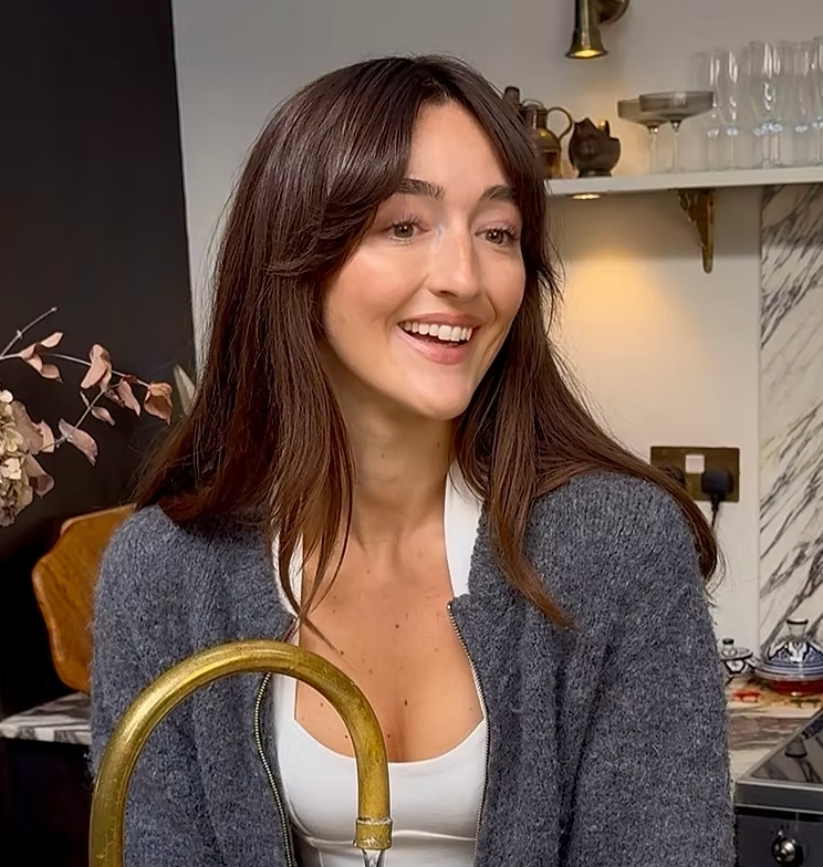 Josie Porter smiling in kitchen