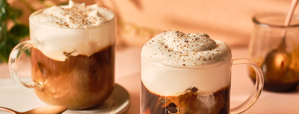 Date collagen fluff latte