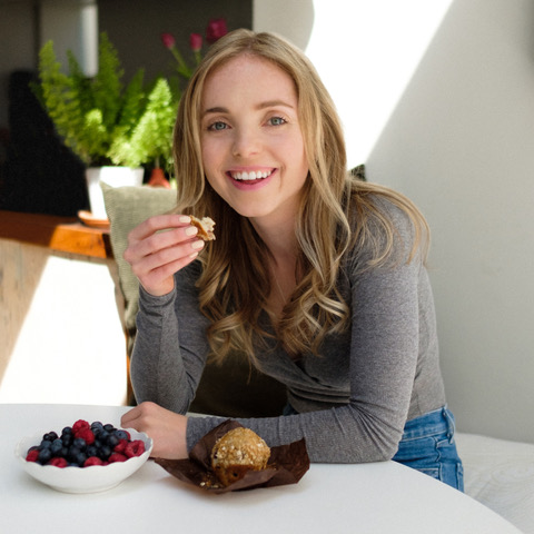 Emma Moross smiling at camera
