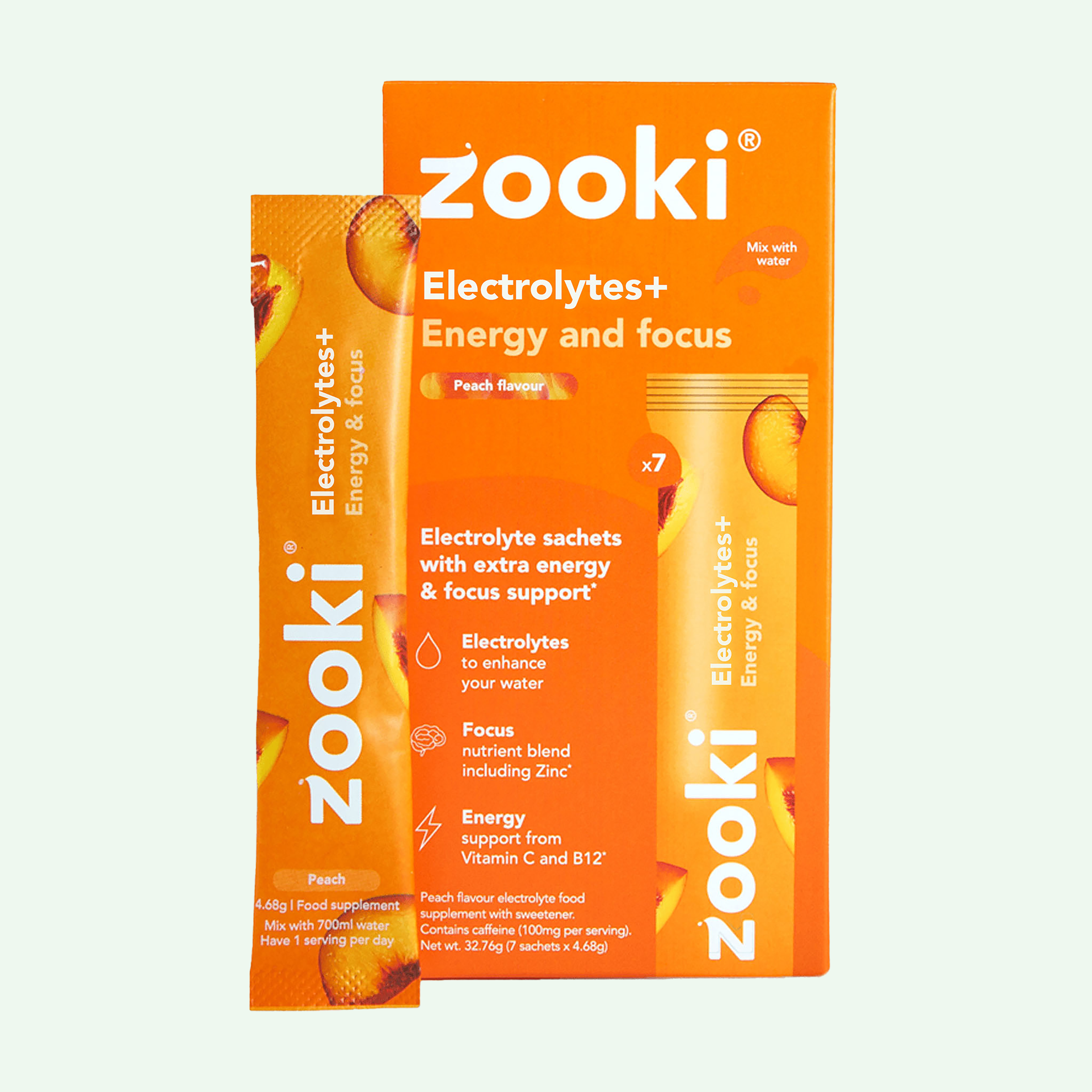 Zooki product on white background