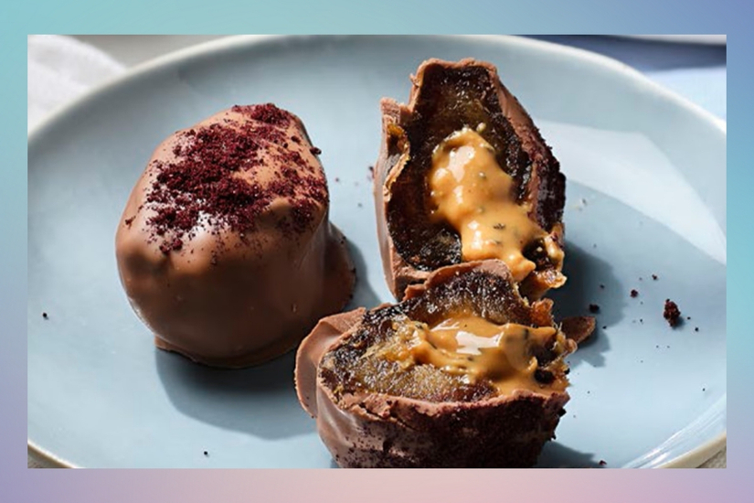 Chocolate date bites