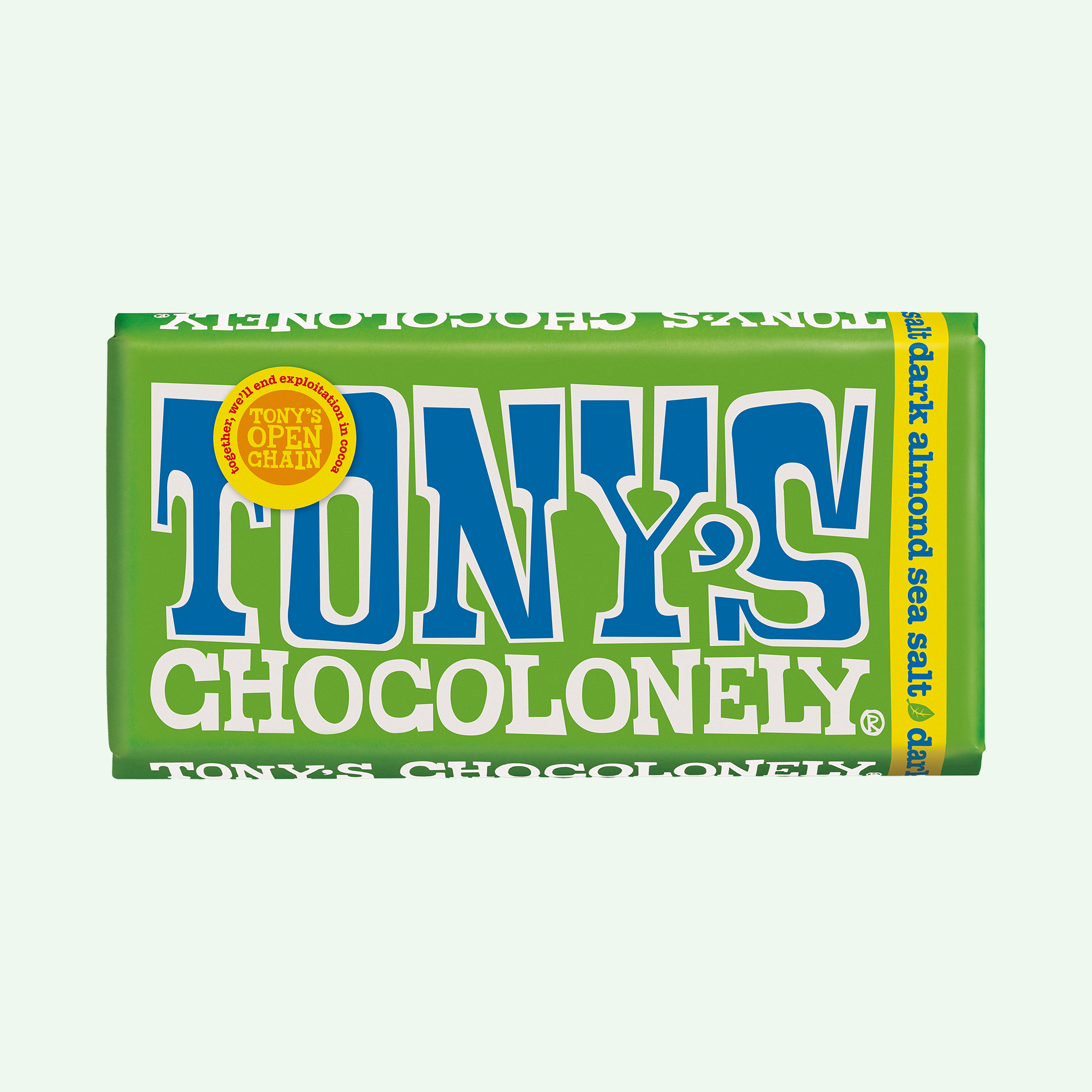 Tony's Chocolonely on white background