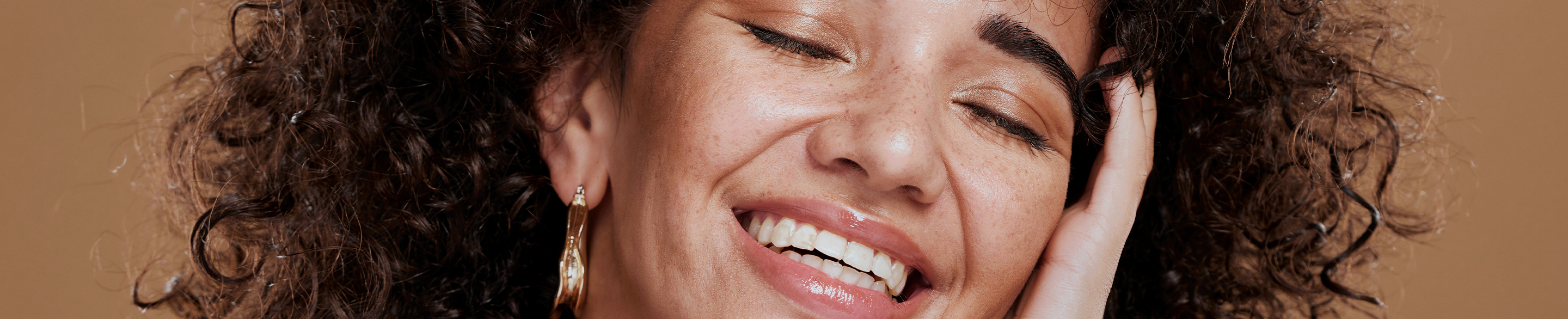 Female smiling at camera