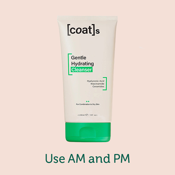 Beauty product sitting on a pink background