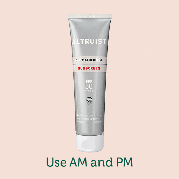 Beauty product sitting on a pink background