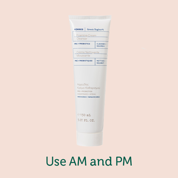 Beauty product sitting on a pink background