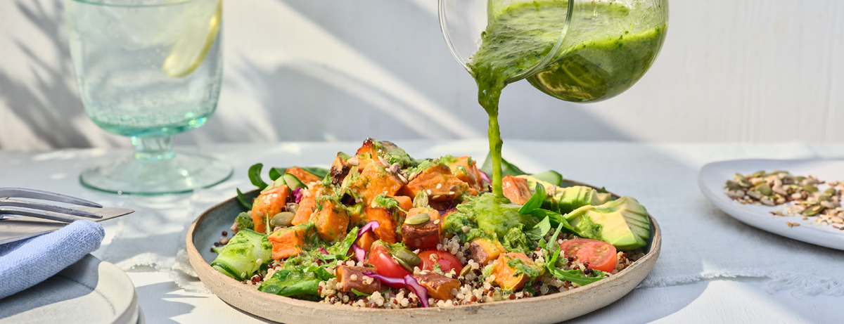 Gut-friendly homemade dressing