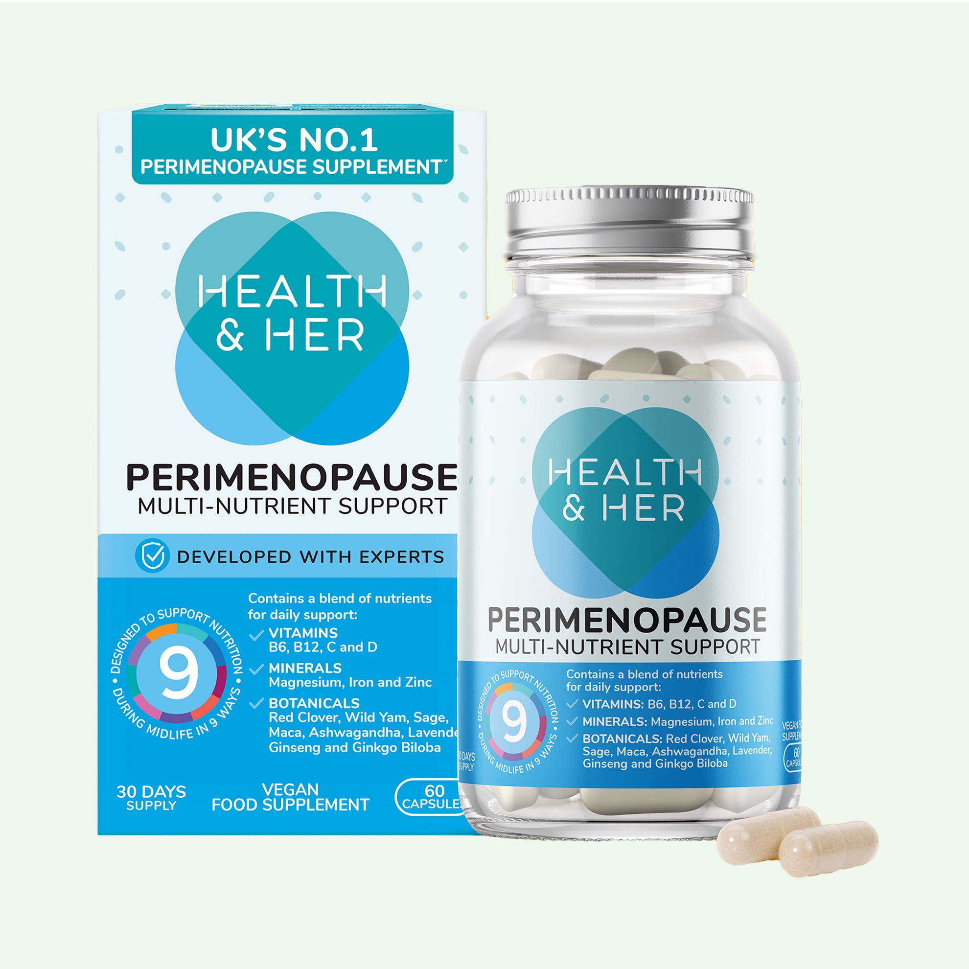Health and Her perimenopause supplements