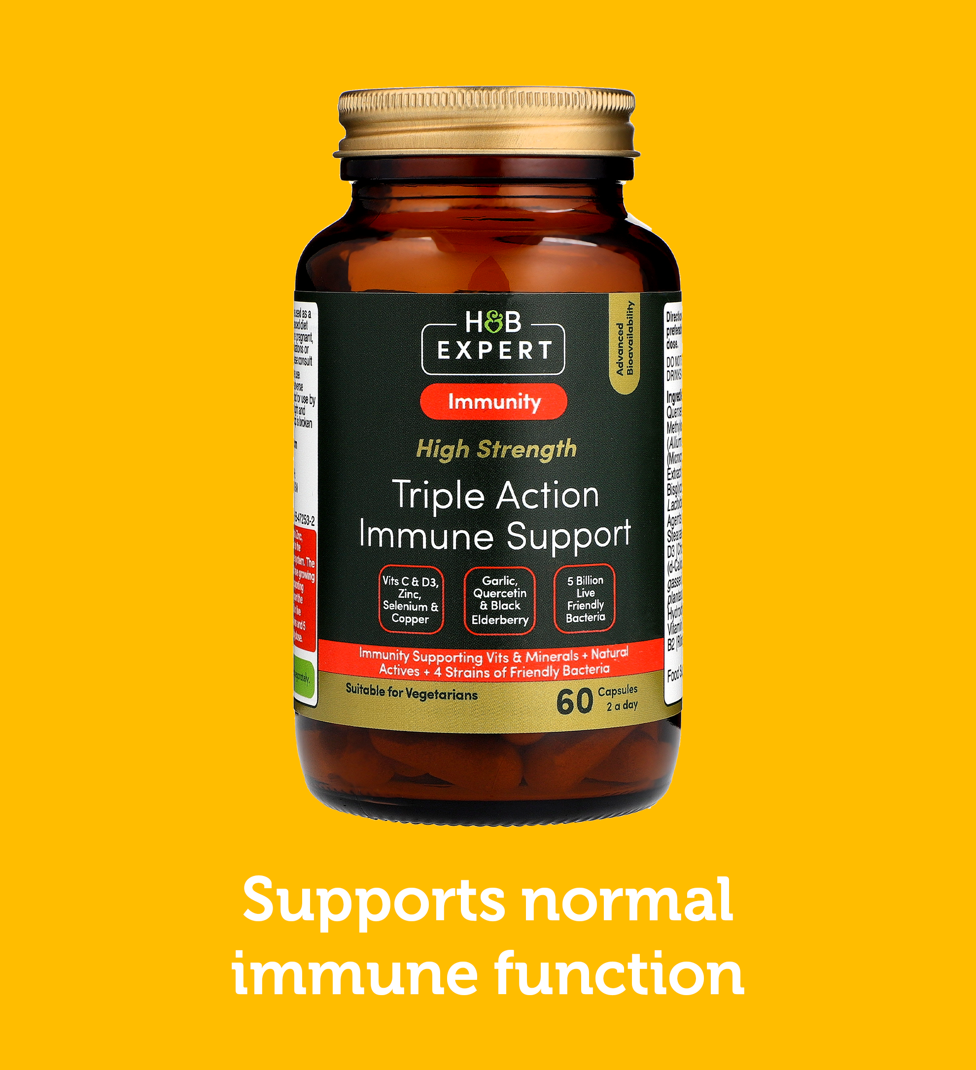 Supports normal immune function
