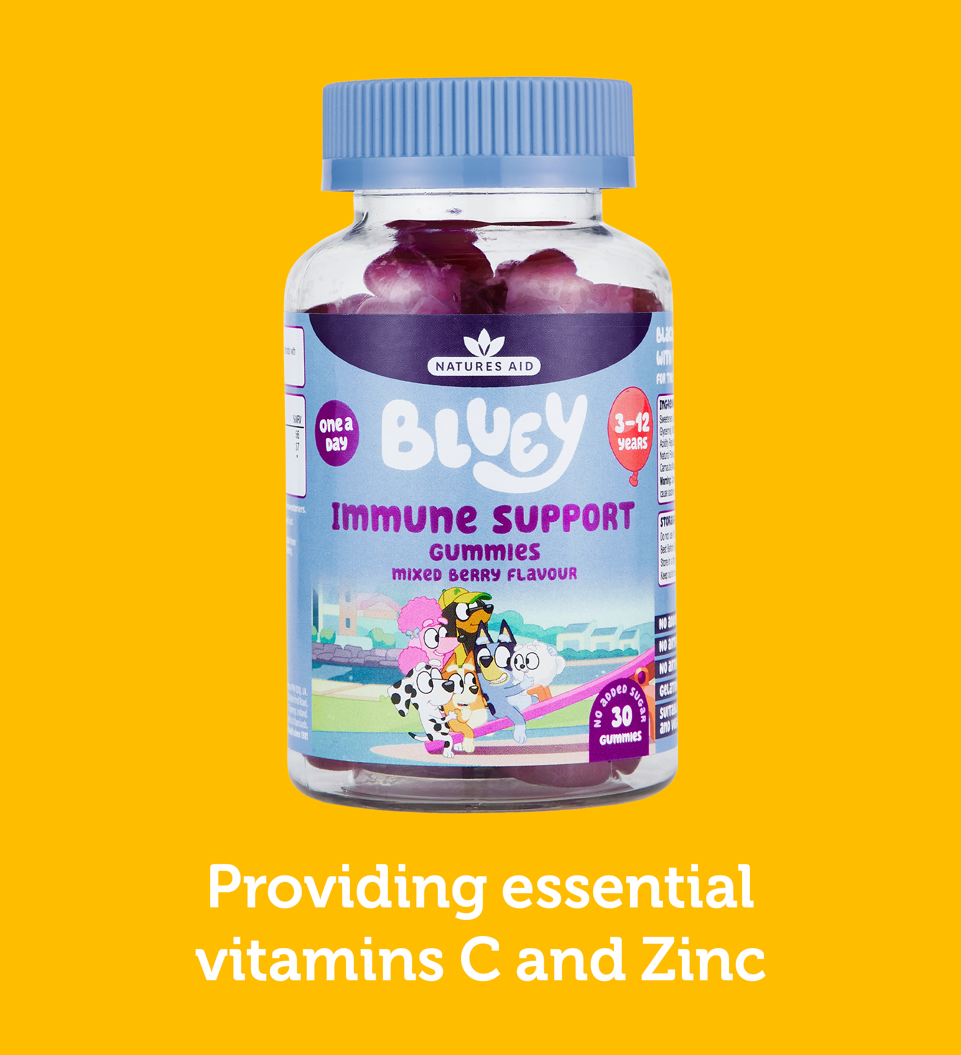 Providing essential Vitamin C and Zinc