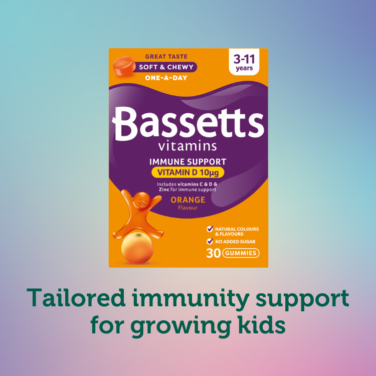 Tailored immunity support for growing kids