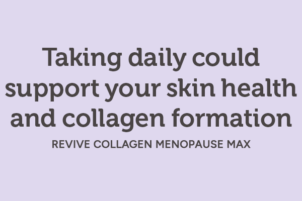 Taking daily could support your skin health and collagen formation
