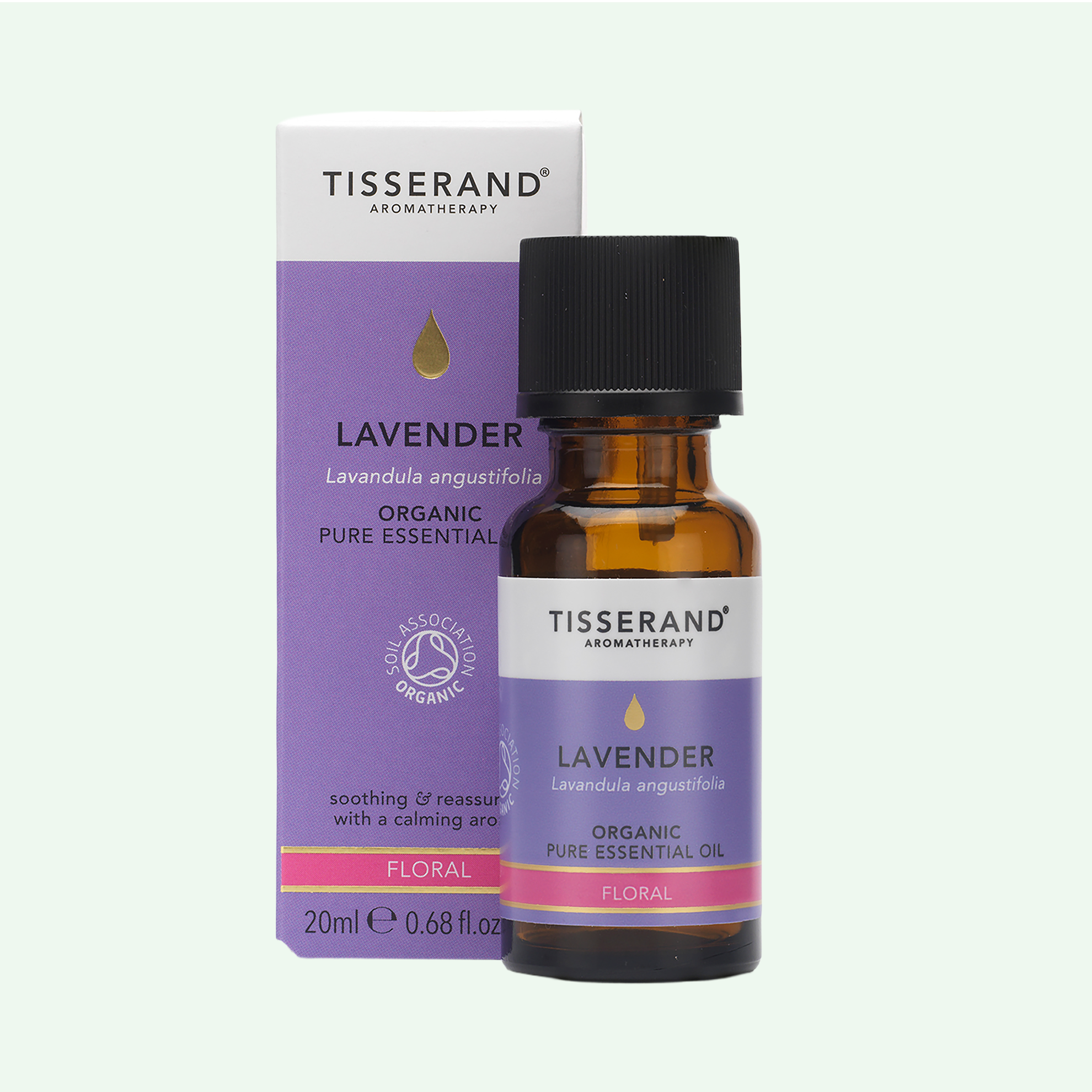 Tisserand Lavender Organic Pure Essential Oil 20ml