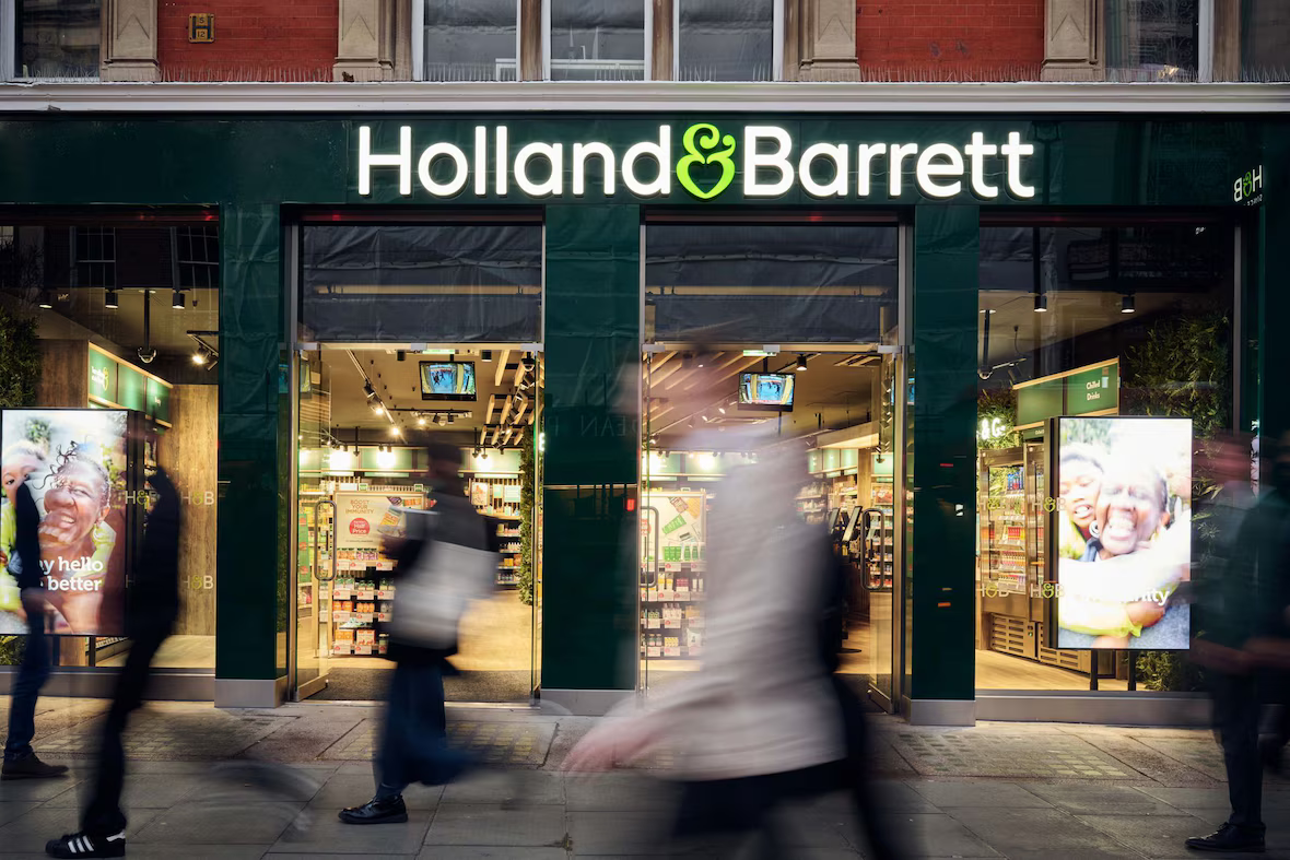 Holland and Barrett store front