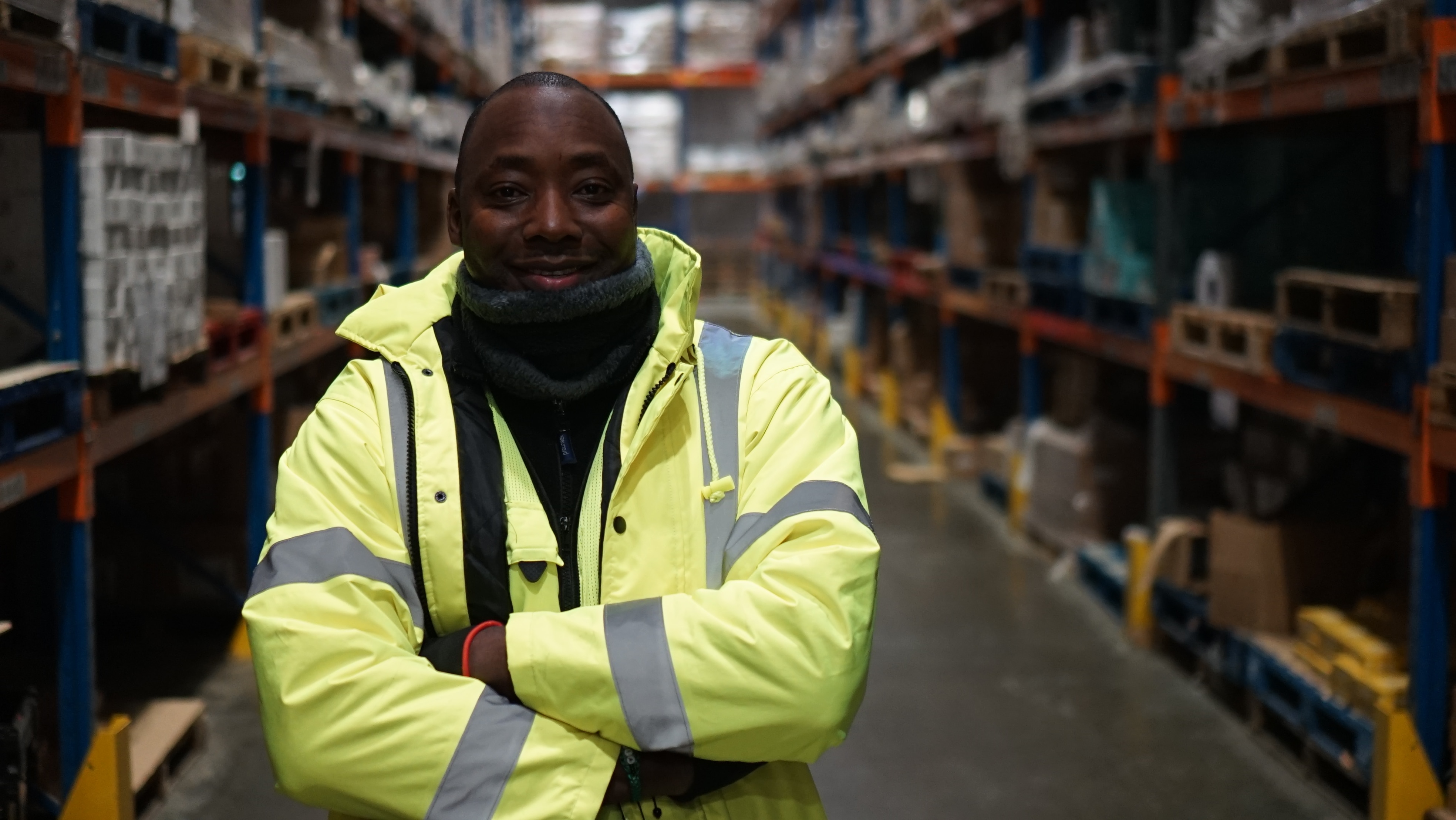 H&B colleague at Burton Distribution Centre