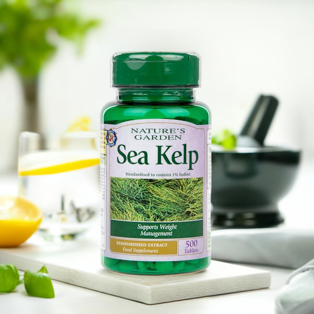Nature’s Garden Sea Kelp 15mg  (Iodine) 500 Tablets image 1