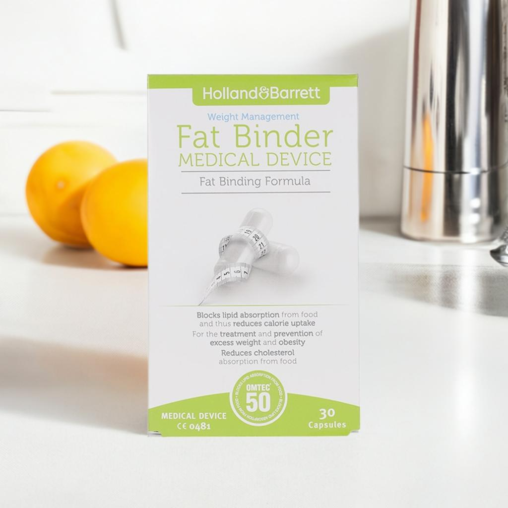 Holland & Barrett Fat Binder 15 Day Supply 30 Capsules image 1