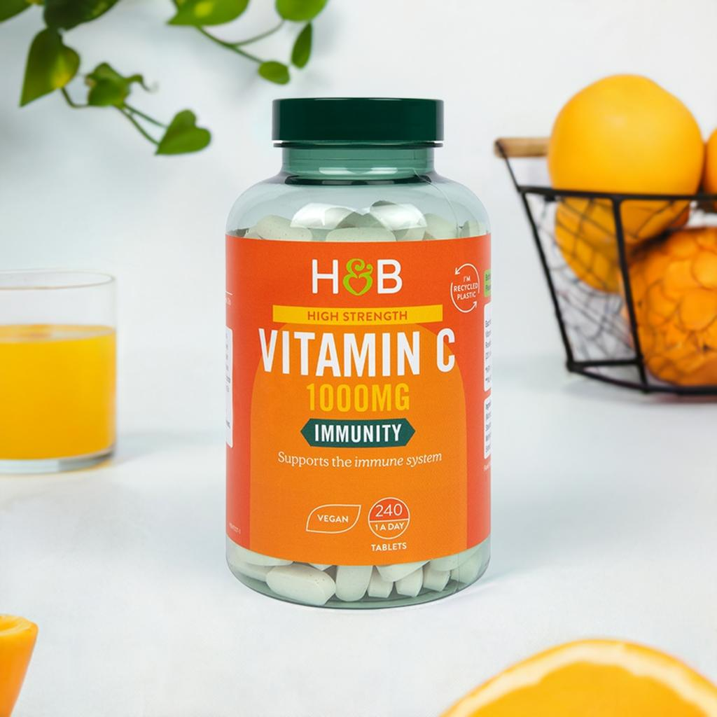 Holland & Barrett Vitamin C 1000mg 240 Tablets image 1