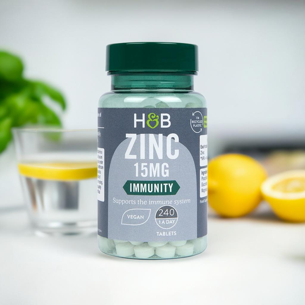 Holland & Barrett Zinc 15mg 240 Tablets image 1