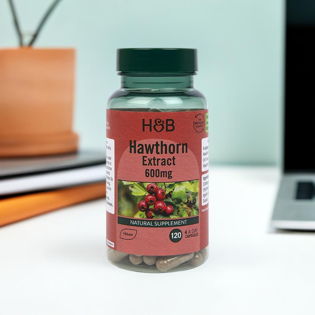Holland & Barrett Hawthorn 60mg 120 Capsules image 1