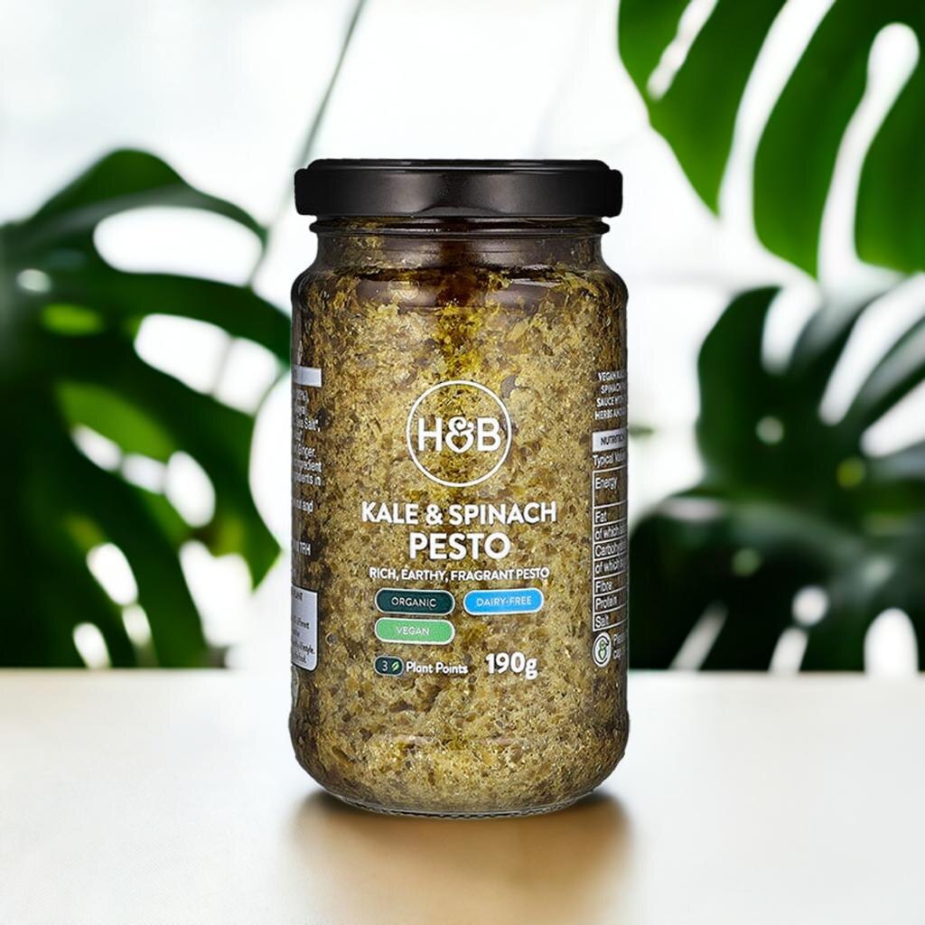 Holland & Barrett Kale & Spinach Pesto 190g image 1