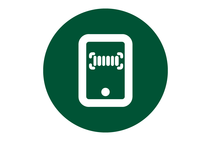 Our App Landing Page Barcode