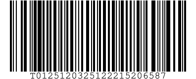 Barcode 15% off £20 UK