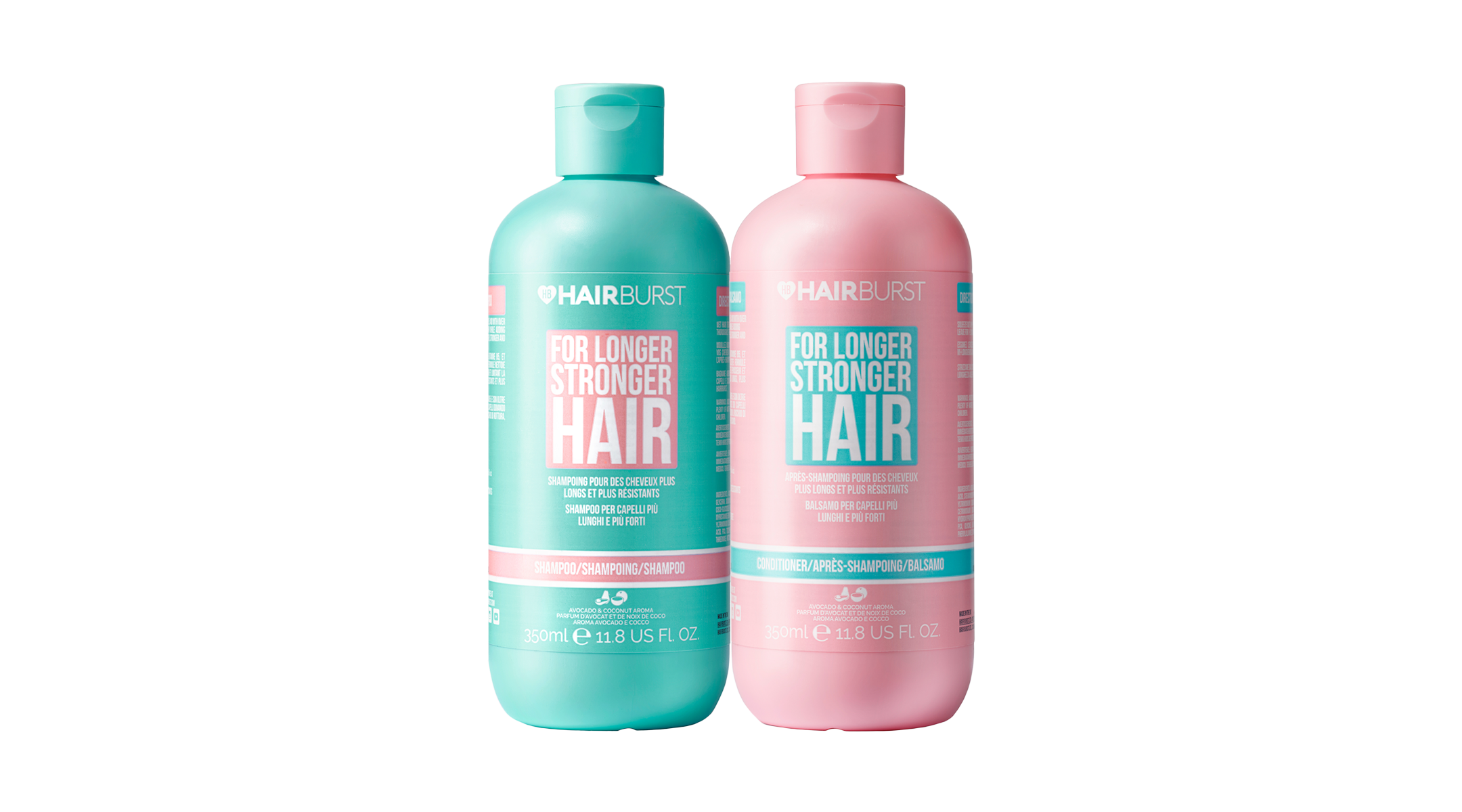 Hairburst Shampoo x 350ml & Conditioner x 350ml Set