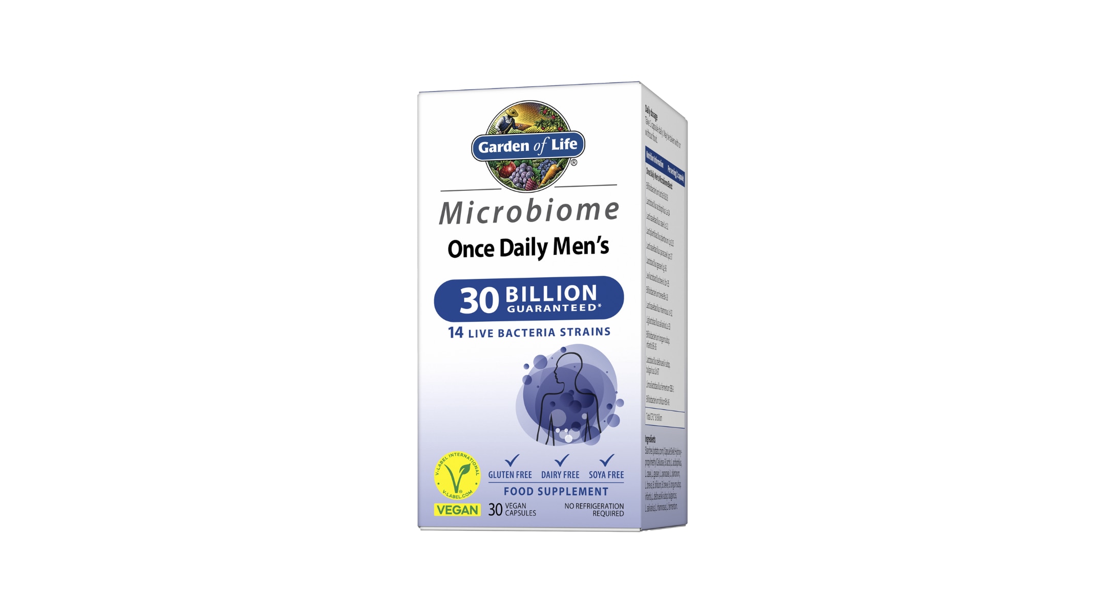 Microbiome Once Daily Men's 30 Capsules