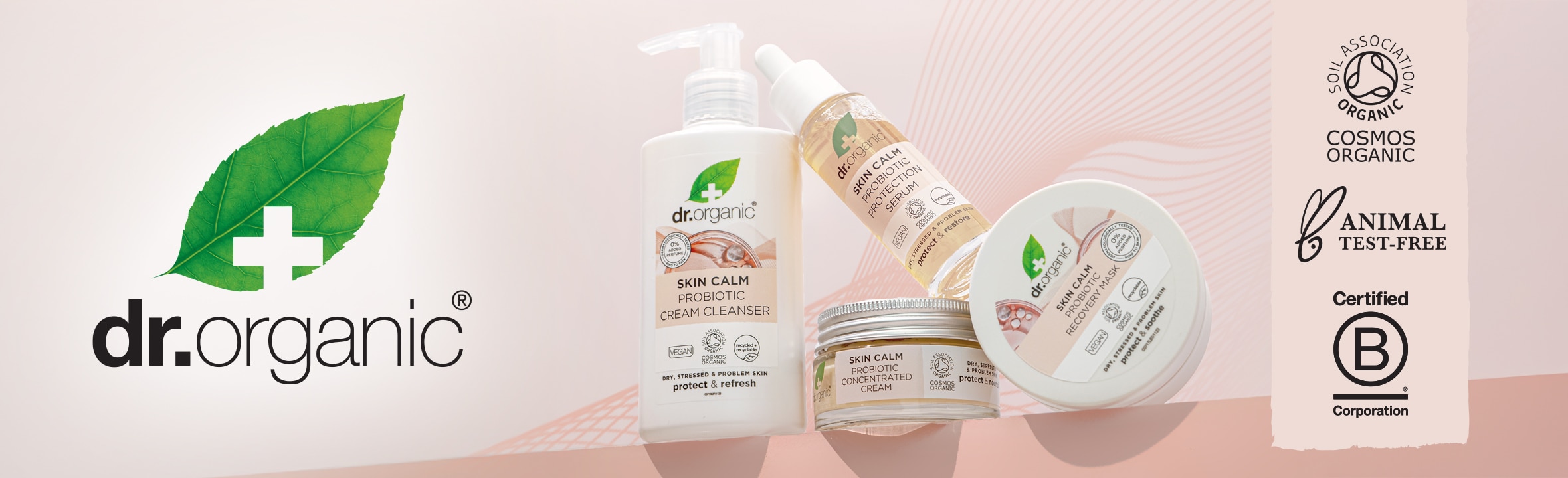 Dr Organic Hero Banner Brand Page