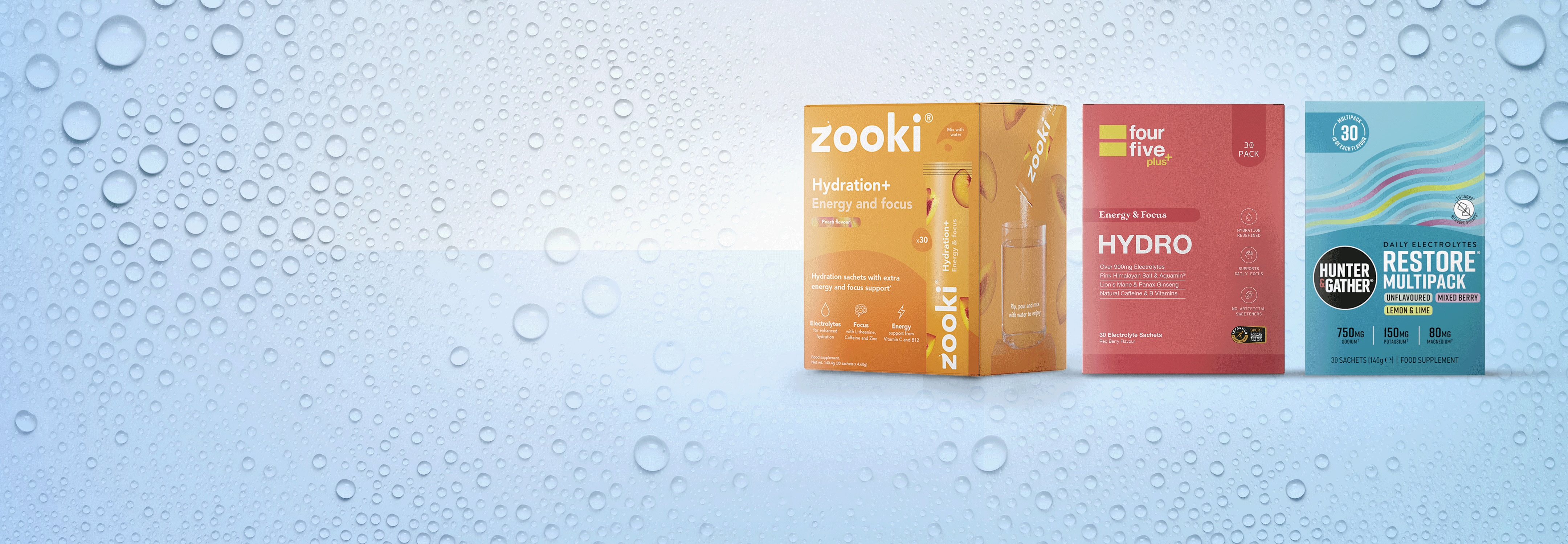 Hydration sachets