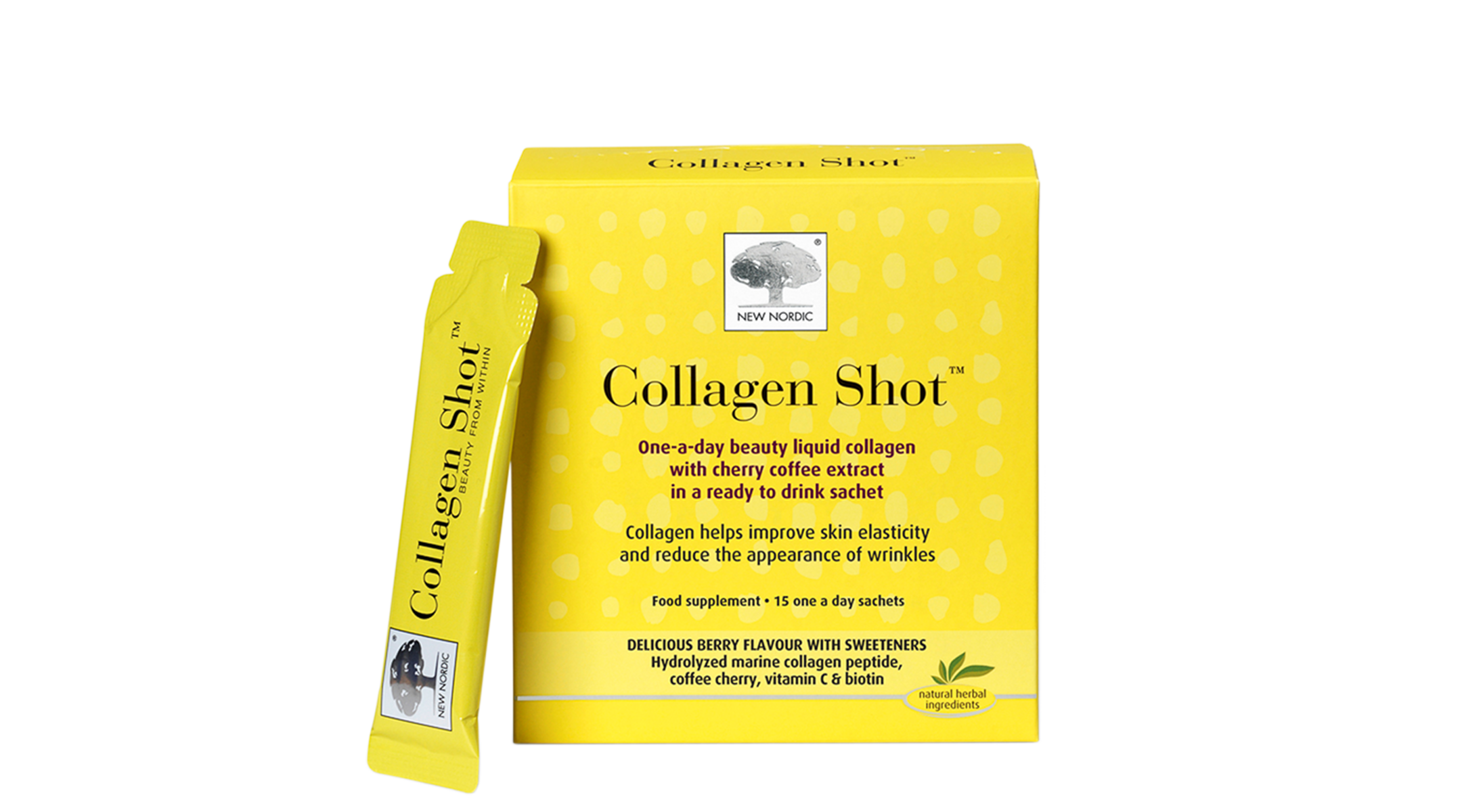 New Nordic Collagen Shot 15 Sachets