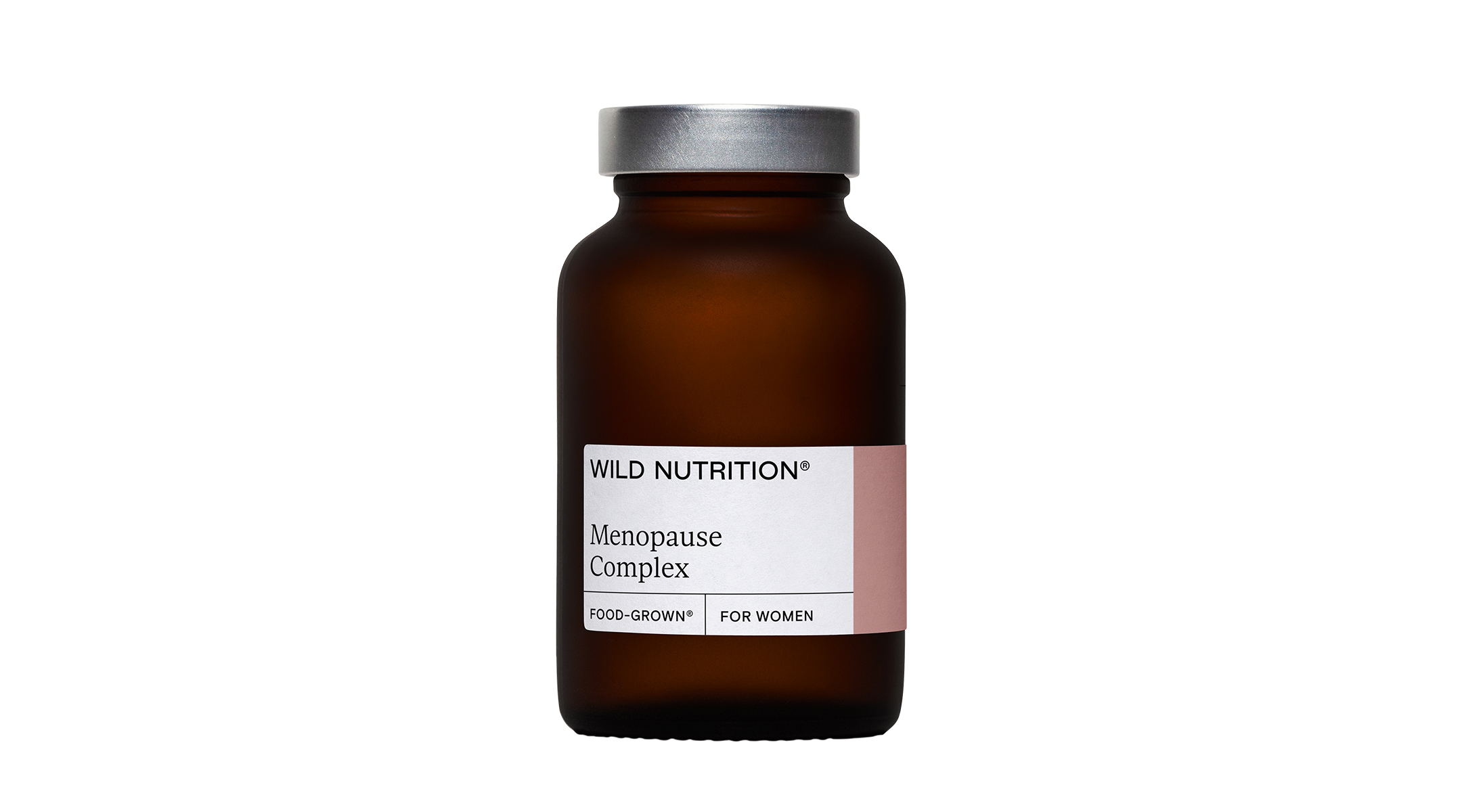 Wild Nutrition Food Grown Menopause Complex for Women 60 Capsules