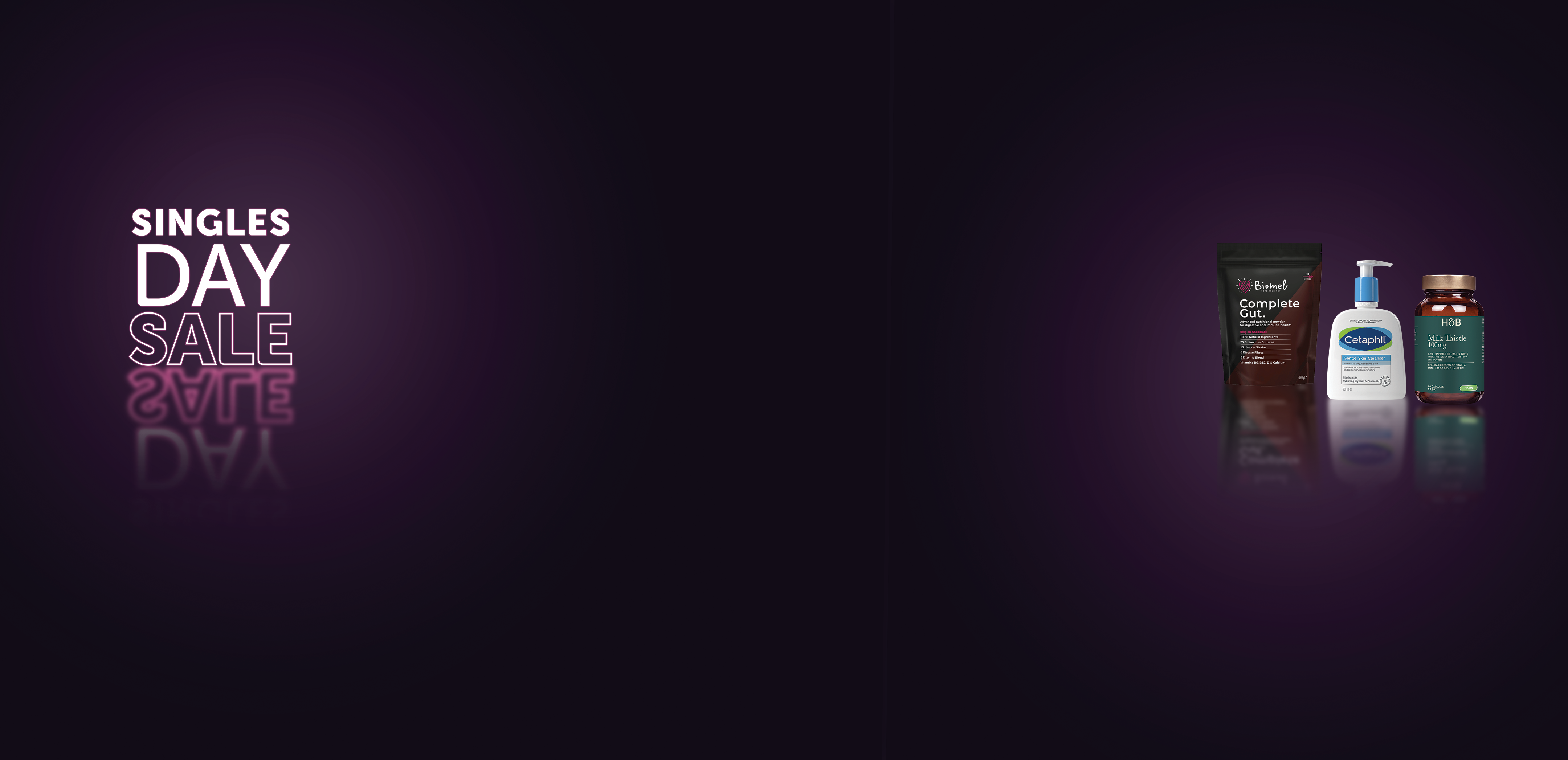 Singles Day Desktop Hero Banner v3 3 skus