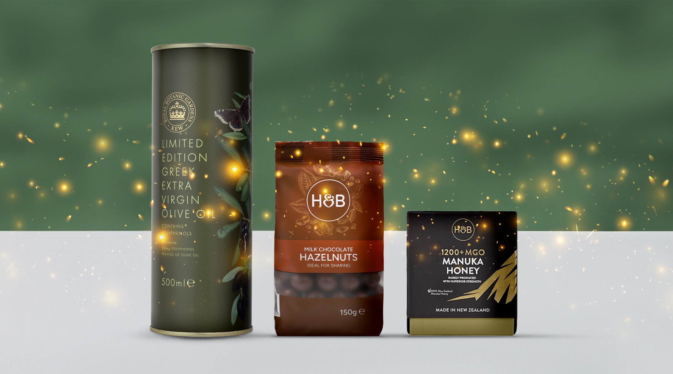 showcase banner for food cupboard gifting mobile desktop
