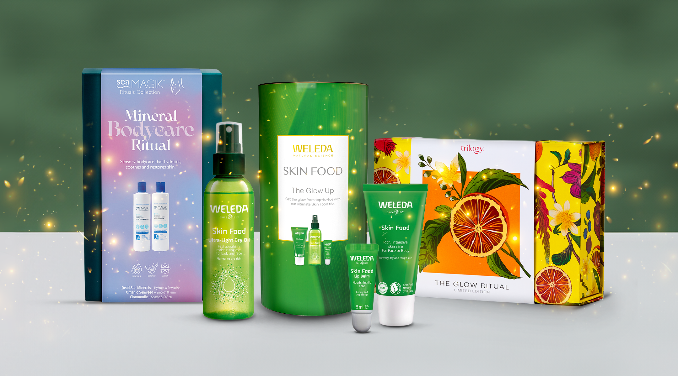 gift sets showcase banner