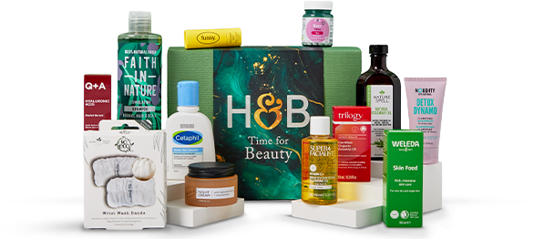 Time for Beauty Gift Box Content Global Banner Desktop