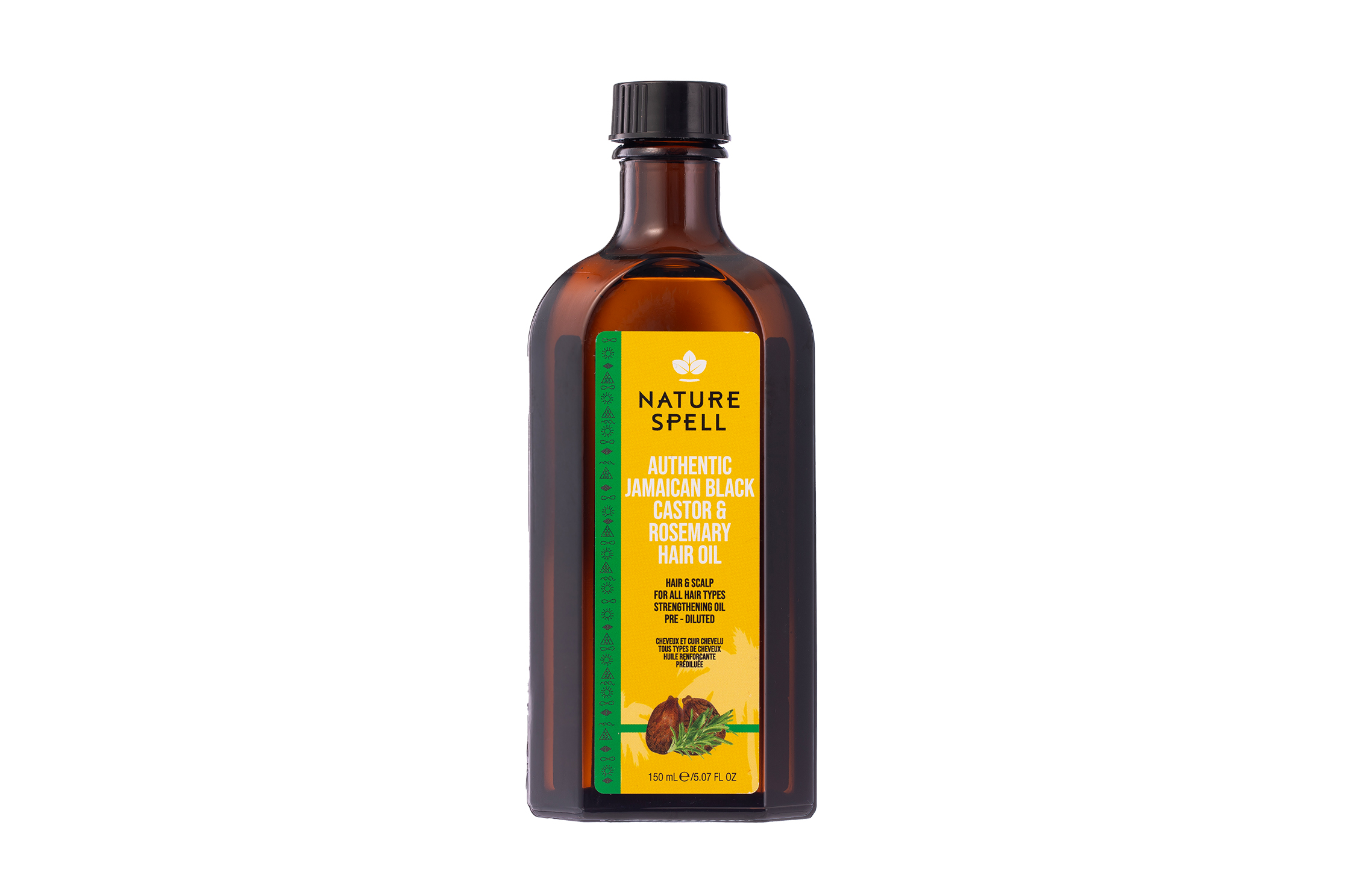 Nature Spell Jamaican Black Castor Oil with Rosemary 150ml