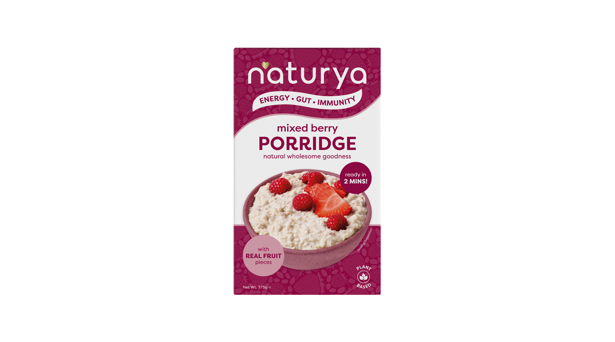 Naturya Porridge Mixed Berry 375g